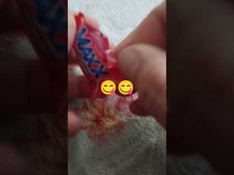 Unwrapping Maxx candy #shortvideo #short #asmr #candy #ytshorts