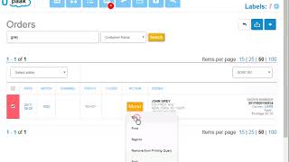 Upaak Tutorial: How to delete orders