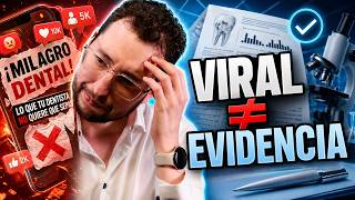 ¿Puedes confiar en la EVIDENCIA científica? Lo que nadie te dice en ODONTOLOGÍA
