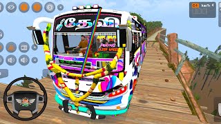 💥TN PRIVATE BUS DRIVING 🚍🧑‍✈️ Bus Simulator India - 2026 Android Sri DEVI BUS DIFFERENT MAP MOD  screenshot 5