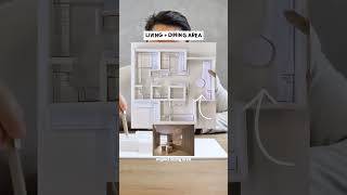 How to design a COMPACT 3-room BTO for a family