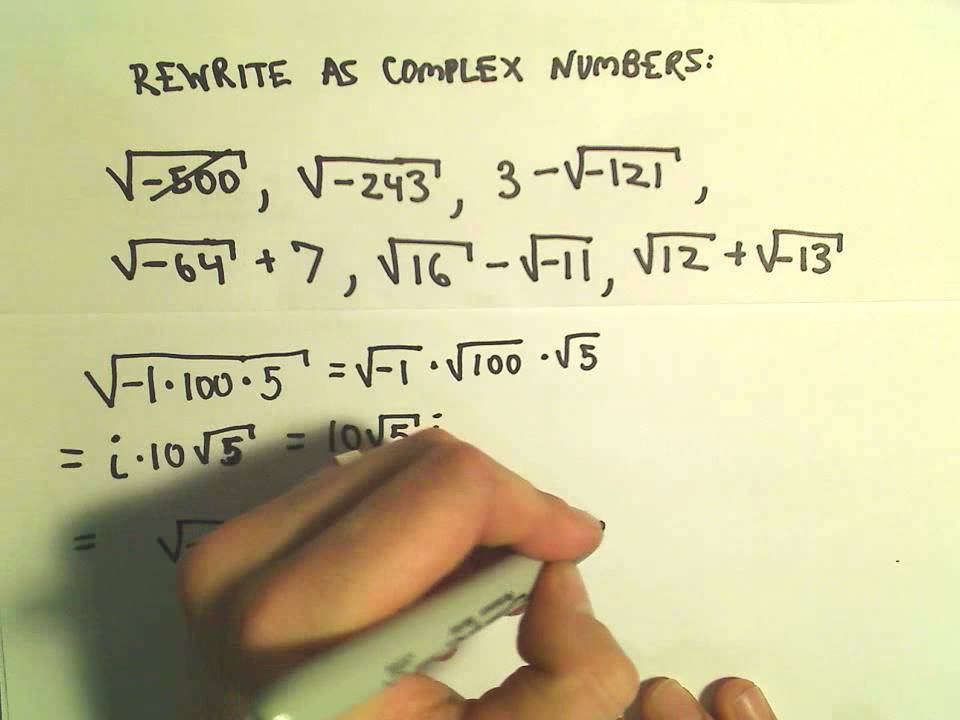 rewriting-radicals-using-complex-numbers-youtube
