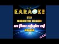 Stay (Orchestral Version) (In the Style of Rihanna) (Karaoke Version)