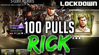 TWD RTS: 100 Pulls for Rick! The Walking Dead: Road to Survival S Class screenshot 5