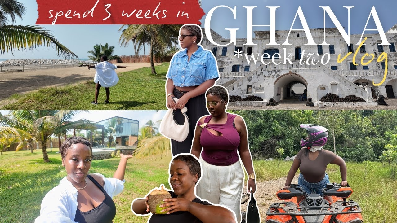 GHANA VLOG 2 ⭐️ History & Adventures: Accra, Anomabo, Cape Coast, and Shai Hills