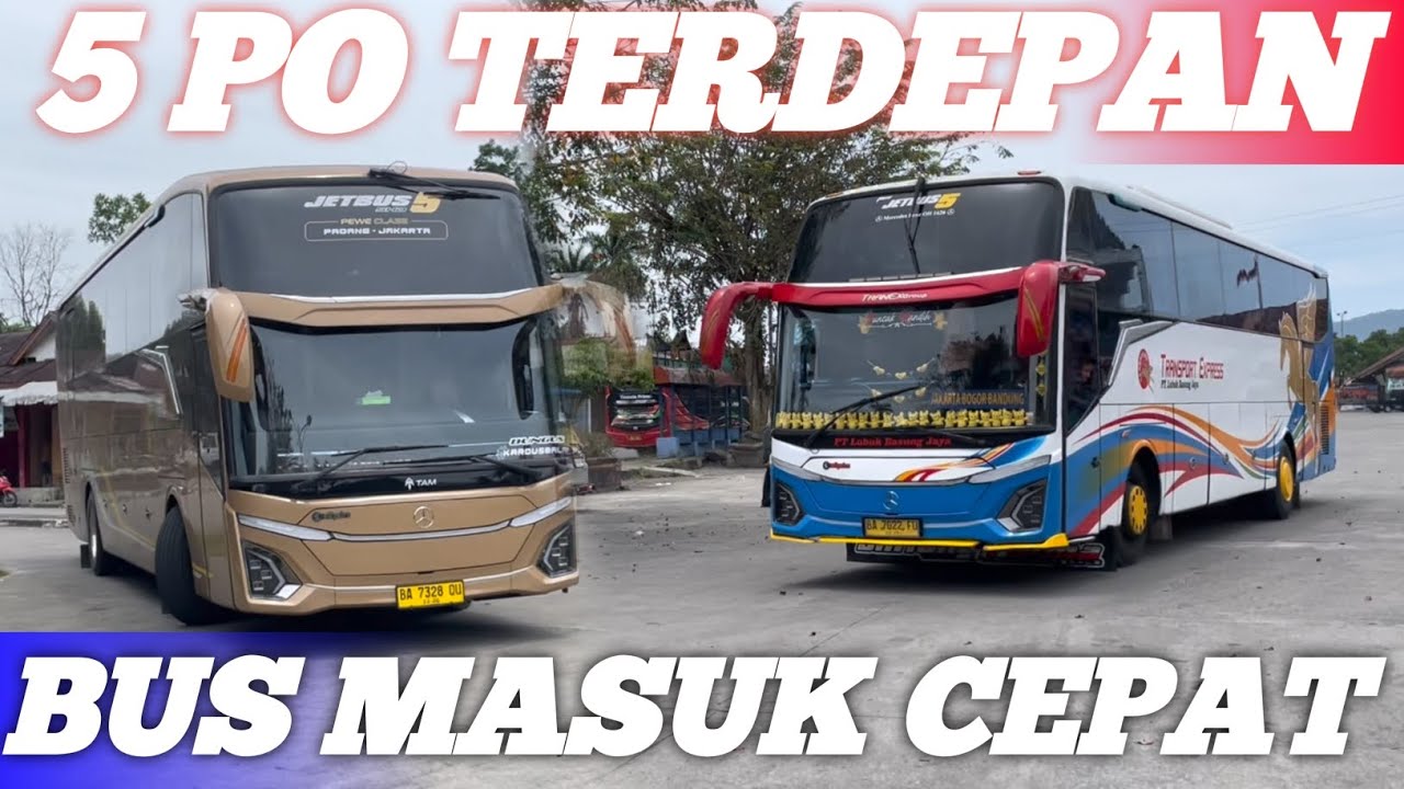 5 po menjadi yang terdepan siapakah menjadi yang pertama masuk terminal bareh solok pertemuan bus 