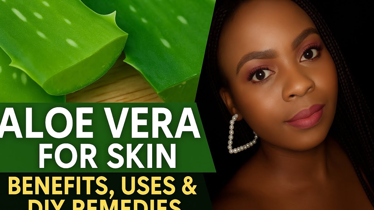 How to Use Aloe Vera For Acne, Dark Spots & Anti-Aging.