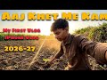 Aaj Khet Me Kaam 😇 iPhone Se Pehla Village Vlog 2026 😎 #myfirstvlog