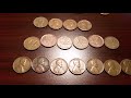 20 Roll Penny Hunt - Tons of Finds - Wheaties - Error