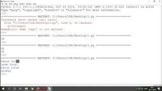 Python 18CS55 Module 1 Lecture 5 Profile