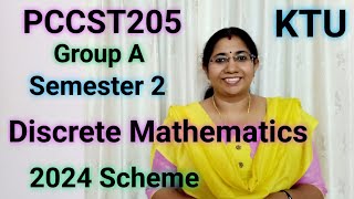 Discrete Mathematics Ktu 2024 | Pccst205 Group A | Semester 2 |module 1 Part 4