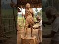 Mahatma Gandhi Ki Adbhut Lakdi Ki Murti | Amazing Wood Carving #shorts