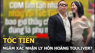 Tóc Tiên ngầm xác nhận ly hôn Hoàng Touliver?