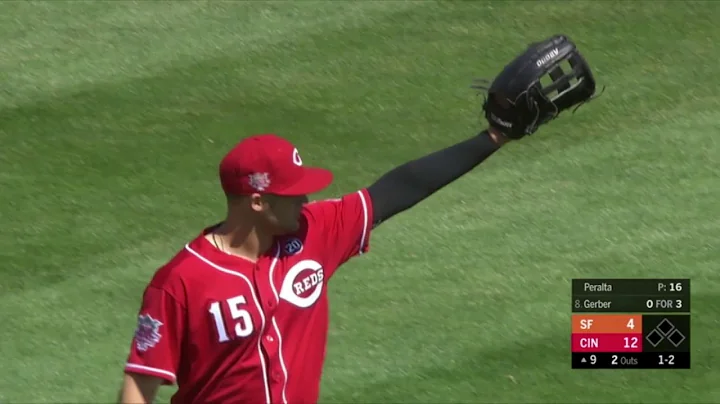 Michael Lorenzen's 2019 outfield catches