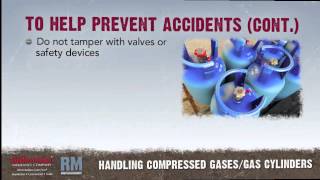 Toolbox Talk: Compressed Gases & Gas Cylinders