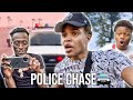 POLICE CHASE LIVE ON CAMERA!🚔 (RAW & UNCUT)