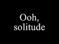 Evanescence Solitude Lyrics