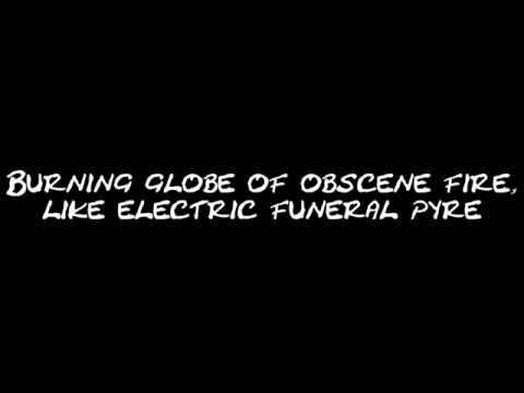 Black Sabbath - Electric Funeral [HQ Audio + On-screen Lyrics]