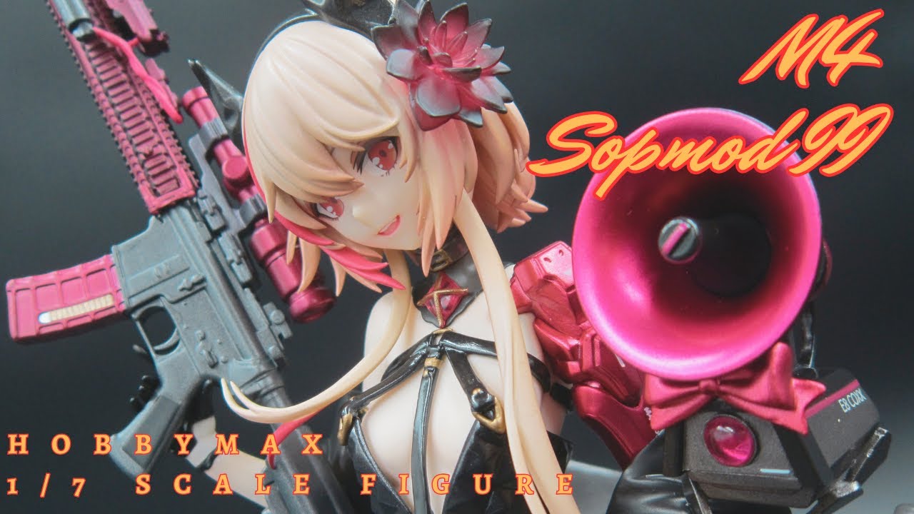 FIGURE ] HobbyMax - M4 Sopmod II The Broom at The Bar - 1/7 Scale