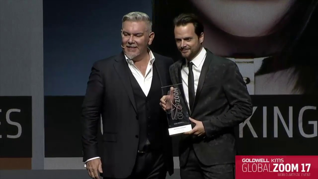 Maarten Schapendonk wint Goldwell @globalzoom17 in Barcelona