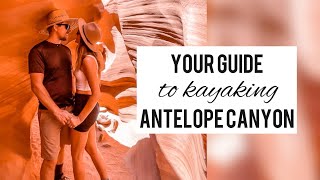 Kayaking to Antelope Canyon