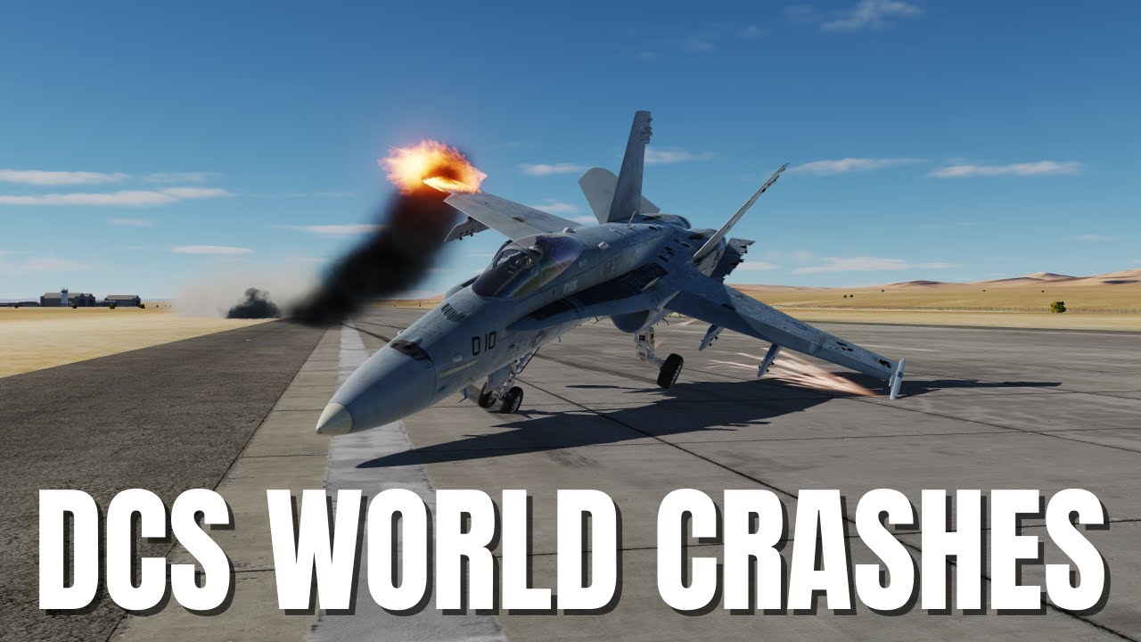 Crash Landings, Airplane Crashes & Takedowns! V43 DCS World 2.7