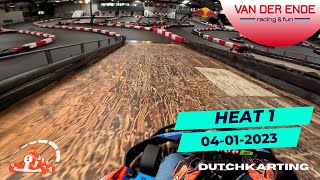 Karten in het langste indoor kartbaan van Europa!