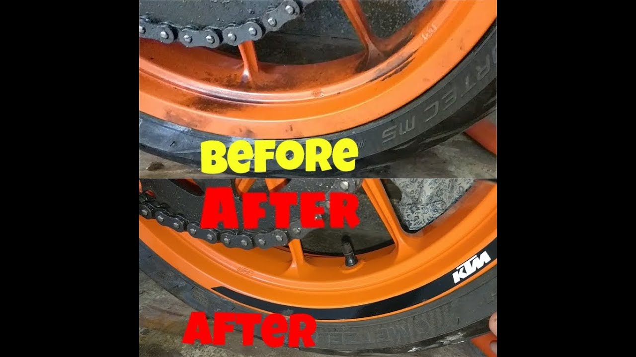 DIY How to remove Grease stains off the Alloy YouTube