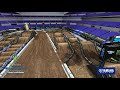 2021 Supercross Round 5 Yamaha Animated Track Map