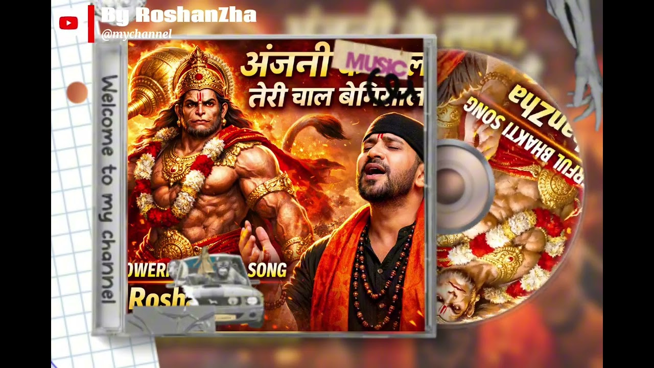 अंजनी के लाल, तेरी चाल बेमिसाल है | New Powerful Hanuman Bhakti Song | RoshanZha