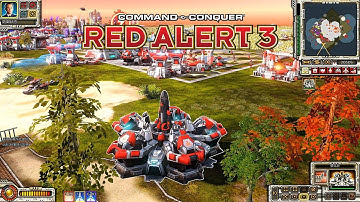 Red Alert 3 Corona MOD Rising Sun Gameplay | New Deadly Kamikaze Plane and Oblivion Tower!