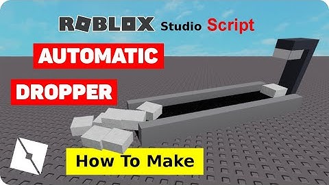 How to make a dropper in Roblox Studio | Automatic dropper for Tycoon