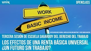 Los efectos de una renta básica universal | UNIR OPENCLASS