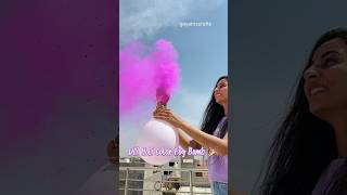 Diy Holi Color Fog Bomb #holi #holispecial#holidiy#colorsmoke #holipartypopper  #trending