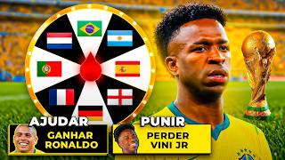 COPA do MUNDO, mas a ROLETA AJUDA ou PUNE 🏆