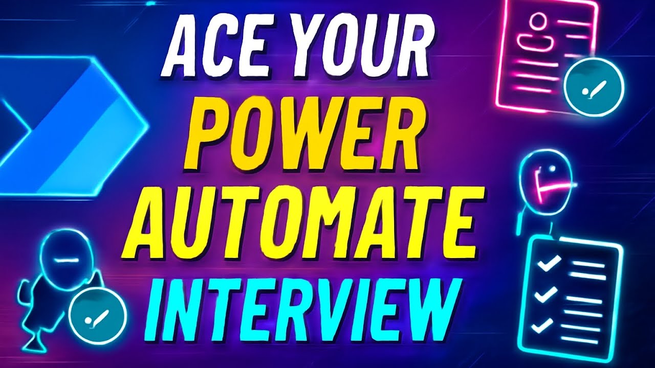 🚀 POWER AUTOMATE Interview Questions 2025 - Ace Your Next Tech Job! (Complete Guide)