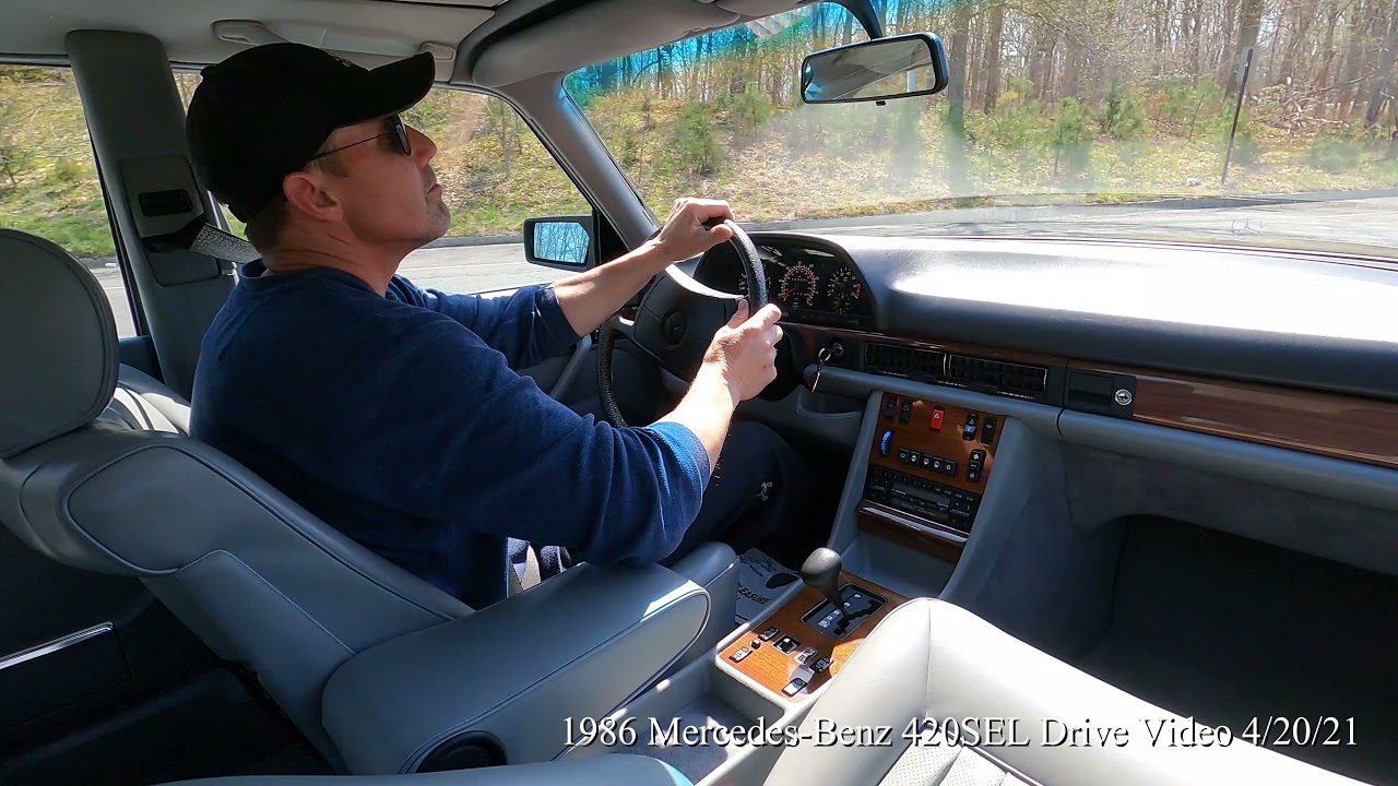 1986 Mercedes-Benz 420SEL Drive Video 4/20/21