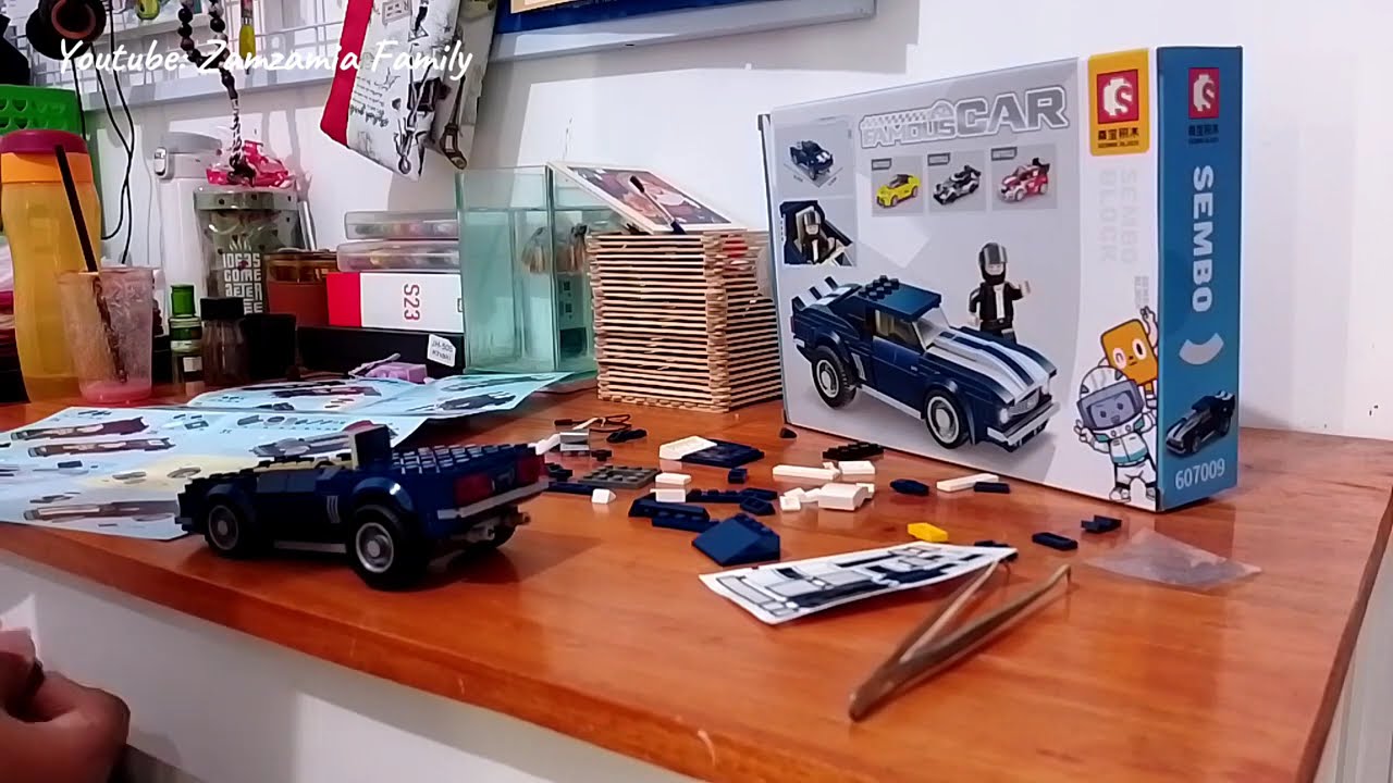 SUSUN SEMBO FAMOUS CAR 212 PCS 