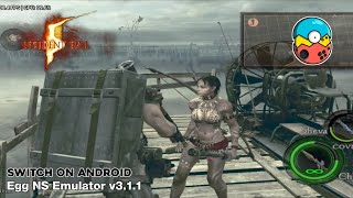 Resident Evil 5 Gameplay (PC) Gameplay Exagear Emulator (Windows) Android,  Wine 6.0 3.5.1 