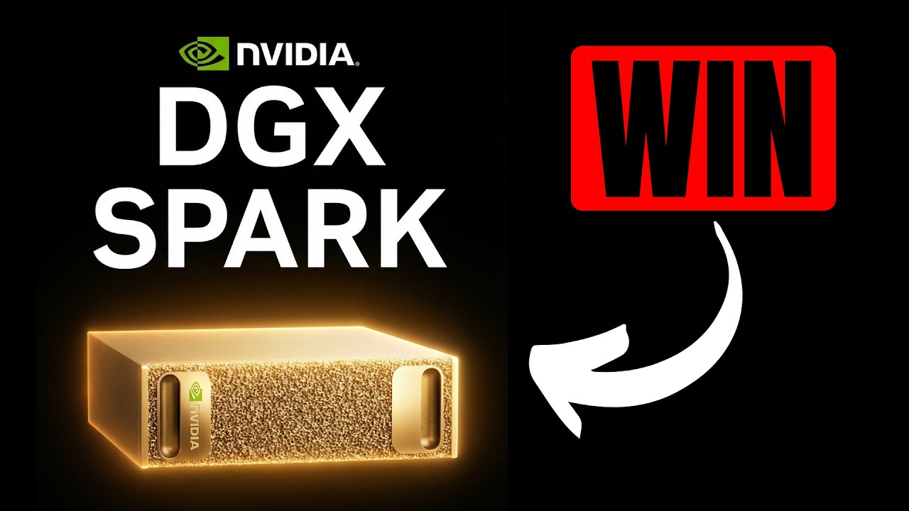 I am giving away a Nvidia DXG Spark this week I am giving away a Nvidia DXG Spark this week