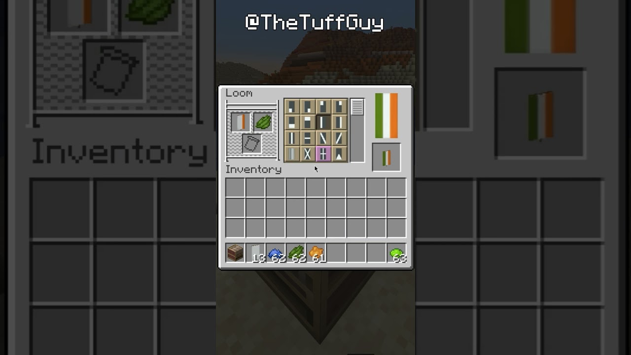 make a Indian flag in minecraft!!!