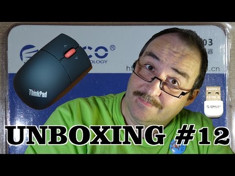 Lenovo ThinkPad Bluetooth Laser Mouse ~ unboxing ~ Česky ᴴᴰ