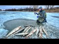 ЗАБРАЛИСЬ НА ЛЬДИНУ И ПОПАЛИ НА ЖОР!!! Зимняя рыбалка 2025.