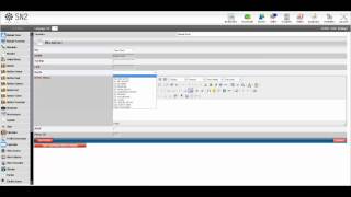 Sn2 Menüler Modülü