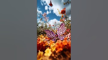 Thumbnail of #short #butterfly #garden #flowers #song #love #nature