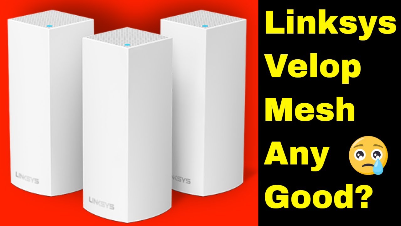 Linksys Velop Intelligent Mesh WiFi System, Tri-Band, 2-Pack White