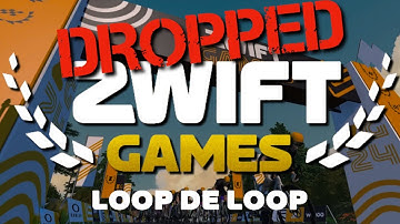 New Zwift Games Route DROPPED Me! Loop de Loop