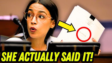 AOC has TOTAL MELTDOWN after DISASTER SLIP