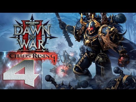 Видео: Warhammer 40000: Dawn of War 2 Chaos Rising - Максимальная Сложность(Примарх) - Прохождение #4