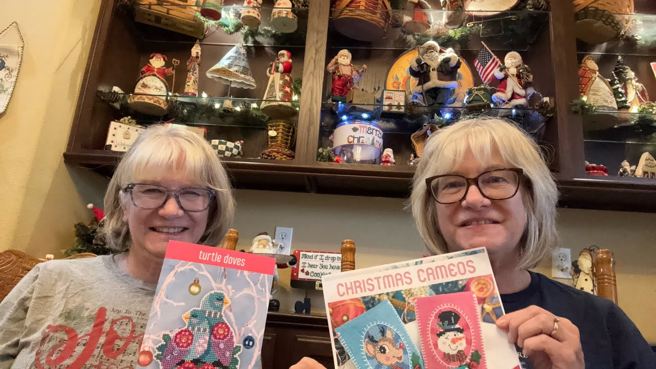 November 29, 2024 Flosstube #95 A Look Back at our 2024 “ New-to-Me” Designers and a preview of Xmas